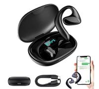 Genérico Talkbuds Translator, Talk Buds Translator, 144 Languages Translator Earbuds Real Time, Two Way Wireless Bluetooth Earbuds, For Travel, Business, Learning, Giftwares (Black)