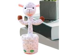 Genérico Talking Plush Toy, Interactive Animal Doll Kit, Voice Activated Movement with Battery Powered System, Stuffed Toy Set, Fun Animated Style Design, Home Use for Children Playtime