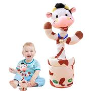 Genérico Talking Plush Toy, Interactive Animal Doll Kit, Voice Activated Movement with Battery Powered System, Stuffed Toy Set, Fun Animated Style Design, Home Use for Children Playtime