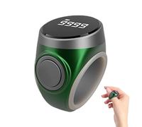 Genérico Tally Counter Clicker Handheld, 4-Digit Digital Number Tracker, Manual No-Battery Button Type for Prayer Golf Knitting Inventory Lap Counting Without Any Hassle or Time Delay