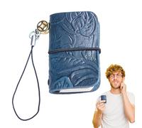 Genérico Tamaño De Bolsillo Para Cuaderno Pequeño: Cuaderno De Bolsillo, Bolsillos Pequeños Pra Cuadernos En Espiral, Cuadernos Pequeños De 64 Páginas, Cuaderns De Notas Peqeños De Cuero, Para El Ho