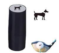 Genérico Tampon Golf | Marqueur réutilisable imperméable | Pochoir séchage Rapide | Accessoire marquage balle Pratique identifiant pour Femmes Hommes entraînement compétition