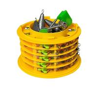 Generico Tandem Fishing Hooks - Hooks Fishiing Hooks with Organizer | Anti-Taangle Tandem Fishings Hook | Fisshing Leader Holder | Kit de de carpas | Fishing Tackle Storage Box Organizer