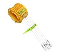 Generico Tandem Fishing Hooks - Hooks Fishiing Hooks with Organizer | Anti-Taangle Tandem Fishings Hook | Fisshing Leader Holder | Kit de de carpas | Fishing Tackle Storage Box Organizer