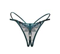 Genérico Tanga Gracioso Mujer, Ropa Interior Sexy Tanga De Encaje En La Cintura, Tangas En V Mini String De Encaje Tanga De Hilo