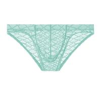 Genérico Tanga Hombre Suspensorios Hombre Lenceria para el día a día Briefs De Malla con Cintura Baja Y Bolsa Soporte Anatómica Transpirables para Ocio O Actividades Outdoor