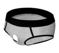 Genérico Tanga Hombre Suspensorios Hombre Lenceria para el día a día Lencería Masculina Sexy con Recortes Tipo Ojal Y Algodón Suave Seducción Y Noches Íntimas