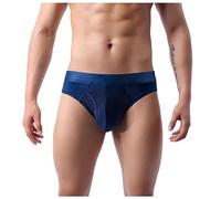 Genérico Tangas para Hombre Bragas Transpirables Y De Colores Puros Sexys Y con Efecto Lifting De Cadera Hombre