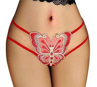 Genérico Tangas Sexy para Mujer Invisible, Tangas Algodon Mujer Altas, Ropa Interior Encaje con DiseñO Ahueca hacia Fuera La Ropa Interior Bragas Menstruales Tanga Faja Cuecas Mulher