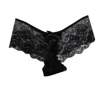Genérico Tangas Sexy para Mujer Invisible, Tangas Algodon Mujer BrasileñAs, Lace Pure Desire Chica Transparente Caliente Y Picante Cintura Sin Transpirable Color SóLido AlgodóN Bragas Tanga Faja