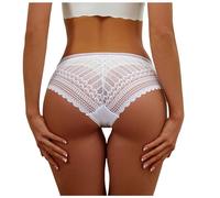 Genérico Tangas Sexy para Mujer Reductora, Tangas Algodon Mujer BrasileñAs, Ropa Interior Cintura Baja A La Moda Ropa Interior Encaje Bikini Sin EspectáCulo Suaves Sin Costuras Bragas Tanga Faja