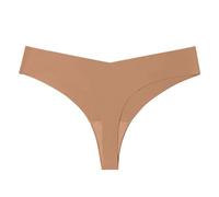 Genérico Tangas Sin Costuras Mujer Pack,Cintura Alta Bragas Mujer,Invisible Braguitas LenceríA BrasileñAs,Microfibra Ropa Interior,Seamless Women Underwear Deportivos,Cómodos Thong Panties