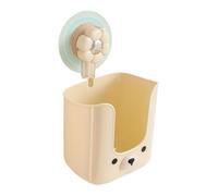 Generico Tanón de aspiración para estantes de ducha - 21,2 x 13,4 x 12 cm Caja de pared | Multifuncional de succión portavasos de pared cajón de pared para baños termales para papel higiénico