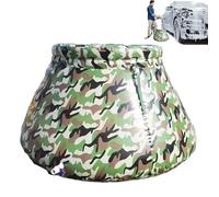 Genérico Tanque de Agua portátil, Tanque de vejiga de Agua | de Plegable de | Vesatilla de Almacenamiento portátil Gran Capacidad Carril de Lluvia para Jardines y Tiras de Fuego