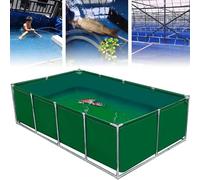 Genérico Tanque de Peces para Exteriores - Estanque Elevado con válvula de Drenaje, Piscina de Almacenamiento de Agua para Nadar, Duradero, fácil de Instalar, Ideal para Vida acuática y un Oasis en e