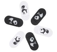 Genérico Tapa Deslizante para Webcam de Portátil y Tablet Cubierta de Privacidad ABS Resistente 6 Unidades 3 Blancas 3 Negras Protección contra Miradas Indebidas y Uso Práctico para