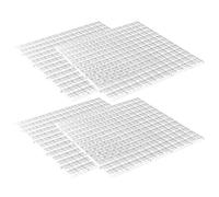 Generico Tapa para acuario - Rejilla de alta densidad | Divisor de tanque de peces, zona de descanso para tortugas, tapa terrario anti-salto, panel para filtrado y protección del fondo (4 unidades)