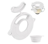 Genérico Tapa para Bol de Batidora,Protector De Reemplazo De Silicona | Protector De Salpicaduras Para Batidora De Cabeza Inclinable,Para Hacer Pan, Fermentación de Harina, Horneado y Cocción