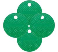 Genérico Tapa Válvula Sifón para Caja de Válvulas de 6 Pulgadas, Plástico Verde, Fácil de Montar Fuerte Capacidad de Carga, Paquete de 4 Piezas para Sistemas de Riego Varios estilos