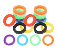 Genérico Tapas de Silicona para Llaves 24 Piezas Cubiertas de Colores Resistentes al Desgaste y Tacto Cómodo para Organizar Llaves Hogar Oficina Color Aleatorio