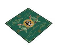 Genérico Tapete de Juego Antideslizante para Mesa de Mahjong, Alfombrilla de Superficie para Juegos de Cartas y Dados, Revestimiento de Protección con Reducción de Ruido para Juegos (A, 80X80CM)