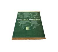 Genérico Tapete De Oración Guiada Bilingüe con Indicador De Dirección, Diseño De Enseñanza, 50x90cm, Alfombra De Adoración Bilingüe, Tapete De Aprendizaje De Oración, Diseño De Base Antideslizante,