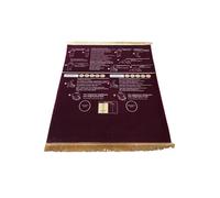 Genérico Tapete De Oración Guiada Bilingüe con Indicador De Dirección, Diseño De Enseñanza, 50x90cm, Alfombra De Adoración Bilingüe, Tapete De Aprendizaje De Oración, Diseño De Base Antideslizante,