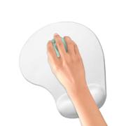 Generico Tapis de Souris avec Repose-Poignet 23x19cm - Cinta Ergonomique Anti-Dérapant avec Gel pour Bureau Maison Étude Jeu | Support Confortable pour Femmes Hommes Ordinateur Portable Portable