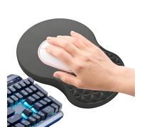 Genérico Tapis Souris Ergonomique Mémoire - 31,5x22cm Mousse Repose-Poignet Antidérapant, Massage Doux Confort Longues Heures Travail, Précision Jeu Codage Programmation Bureau | pour Télétravail