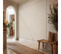 Generico Tapiz de pared cuadro moderno salón decoración dormitorio accesorios casa tapestry Wall Decor 180 x 230 cm Modern Geometric Beige, Gray,