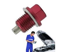 Generico Tapón de drenaje de de motor, tapón de drenaje de magnético | Perno de escritura de magnético con junta, para coche, reemplazo a prueba de fugas, para reducir el desgaste