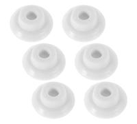 Genérico Tapones de Drenaje de Goma para Congelador 6 Unidades, 2,7 Cm Redondos, Sellado Resistente al Frío para Reparación y Reemplazo de Orificios de Drenaje en Congeladores Horizontales