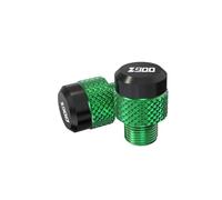 Genérico Tapones for Tornillos y Tapas de Rosca for Espejos retrovisores de Motocicleta M10 x 1,25 CNC compatibles con Z900 Z 900 2017-2022(Green)