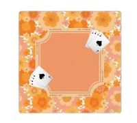 Genérico Tappetino Mahjong per Tavolo 80x80 cm Antiscivolo E Piante