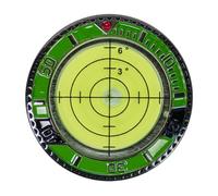 Genérico Target Practice - Judge Course Grade, Pinpoint Green Movement, Visualize Direction Indicator, Lightweight Metal Casing, Easy Storage, Essential Training Implement Silver