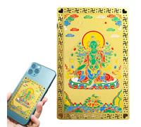 Genérico Tarjeta China - Tarjetas Doradas Coleccionables Tradicionales Chinas | Tarjeta De Dios De La Riqueza De China, Tarjetas, Talismán Dorado, Amuleto De La Suerte, Decoración Para La S