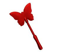Generico Tarjeta de Crédito Varita para Adultos, Porta Tarjetas de Mariposa Impreso en 3D | Tarjetero Llavero Pagos | Para Hombre Mujer Viajeros Pasajeros Compras Estacionamiento, rojo, Fare