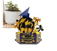Generico Tarjeta de graduación - 3D Graduado de la clase 2026, tarjeta de felicitación de graduación - Para celebraciones, hermanos, amigos, ceremonias, , banquetes, eventos de secundaria