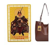 Genérico Tarjeta De Metal Tai Sui 2026 | Coleccionables Chinos Portátiles en Cobre Dorado - Tarjeta de Protección China del Año del Caballo - para Hombres, Mujeres, Jóvenes, Familia y