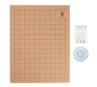 Generico Tarjeta de Proyecto Macrame - Pizarra para proyectos portátil de Doble Cara 20 x 20 cm, CREA Creaciones con y anudos, Proyecto de Pulsera con Instrucciones Incluidas