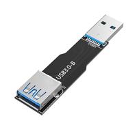 Genérico Tarjeta extensora USB3.0 B Adaptador Macho a para conexión Integral a la computadora y Amplia compatibilidad Adaptador USB Macho a