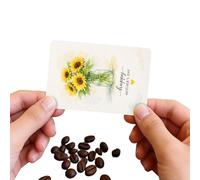 Genérico Tarjeta para el Feliz Día de la Madre - Postal con flor pintada a acuarela y saludo a mamá,Treinta y seis Tarjetas de Agradecimiento - Mujeres, tía, abuela, esposa, hija, celebración