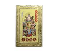 Genérico Tarjeta Tai Sui 2025, Tarjeta Tai Sui 2025,tradicional de los ornamentos del rezo de | Amuleto chino dorada para protección Buena suerte Éxito auspicioso