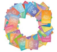 Genérico Tarjetas De Afirmaciones Positivas Para Mujeres | 50 Afirmaciones Conscientes,Mindfulness Y Apoyo Emocional Para Adolescentes Mujeres Adultas Y Amigas