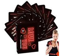 Genérico Tarjetas De Conversación para Parejas: Mazo De Preguntas sobre Relaciones Significativas, Juego De Interacción para Citas Nocturnas, Juego De Iniciación De Debates Divertidos Vacacione