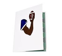 Genérico Tarjetas De Felicitación 3D | Tarjetas De Felicitación De Rugby Trjetas De Navidad Emergentes, Tarjets Cumpleaños, Diseño De Fútbol Americano, Tarjets 3D Hechas A Mano Para Hijo, Amigo, P