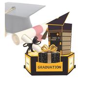 Genérico Tarjetas de Graduación 2026-3D Clase de 2026 Graduado - Tarjeta de ánimo para graduación | para Ceremonias de Instituto y Universidad, Hermanos, Amigos, Compañeros y Estudiantes