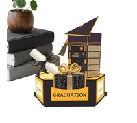 Genérico Tarjetas de Graduación 2026 | Felicitaciones 3D para Graduados | Tarjetas de Felicitación de Graduación | para Amigos, Compañeros, Ceremonias, Eventos, Institutos, Universidades, Banquetes y