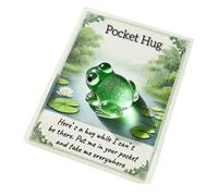 Generico Tarjetas Motivacionales, Recibe Una Tarjeta De Abrazo Animal Abrazo De Animales, Juguetes De Estímulo Para Familia Amigos Estudiantes Pascua Cumpleaños Navidad