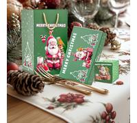 Genérico Tarjetas Navideñas Pop en Caja | Caja De Efectivo Saltarina | Contenedor Festivo para Niños Adultos Cumpleaños Amigos Todos